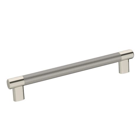 esquire polished nickel stainless steel cabinet pull|Amerock BP36562PNSS Esquire Cabinet Pull, 8in (203mm) .